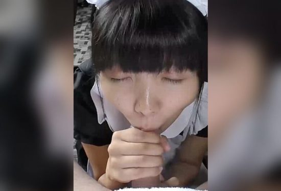 [FC2-PPV-4845641] Private Maid Service Record of Cute Minami-chan with a Round Clitoris, Working at a Famous Akihabara Maid Cafe!