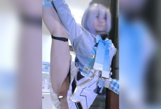 [FC2-PPV-4848068] Too Cute Squirting Angel in Cosplay: Slim Big-Eyed Flat-Chested Newbie Loves Sex – Y-Leg Standing Impregnation Creampie