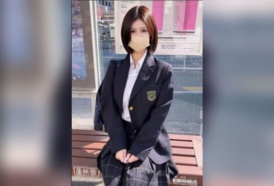 [FC2-PPV-4898440] G-Cup Local High School Girl Raw. Two Facials and Two Creampies in Pre-Graduation Uniform