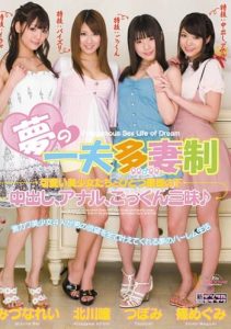 [MIRD-111] Dream Polygamy – Living with Cute Beautiful Girls Under One Roof – Creampies, Anal, Gokkun Galore ♪