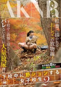 [FSET-599] Female High School Students Peeing Outdoors While Walking Home 2