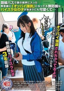 [FNEO-015] Unintentionally “Accentuating Breasts” – Adorably Defenseless Pai-Sla Girl on the Bus…